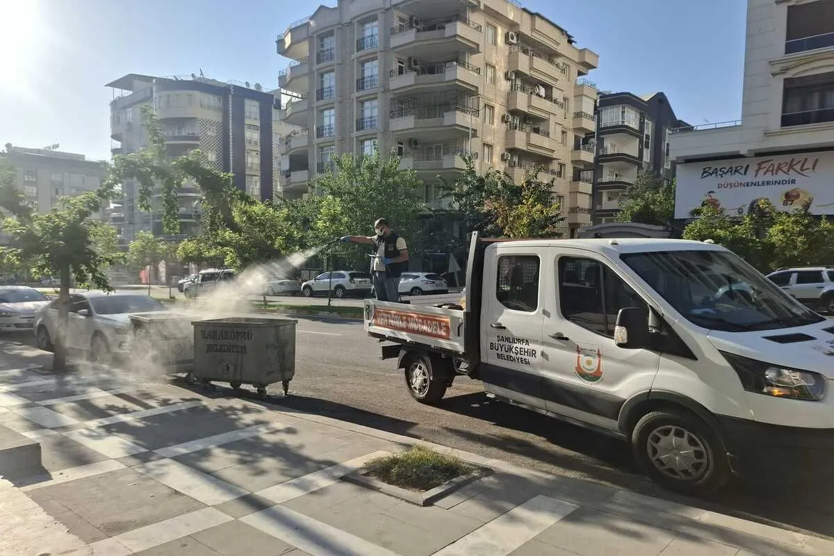 Şanlıurfa Büyükşehir Belediyesi’nden Vektörle Mücadele Seferberliği